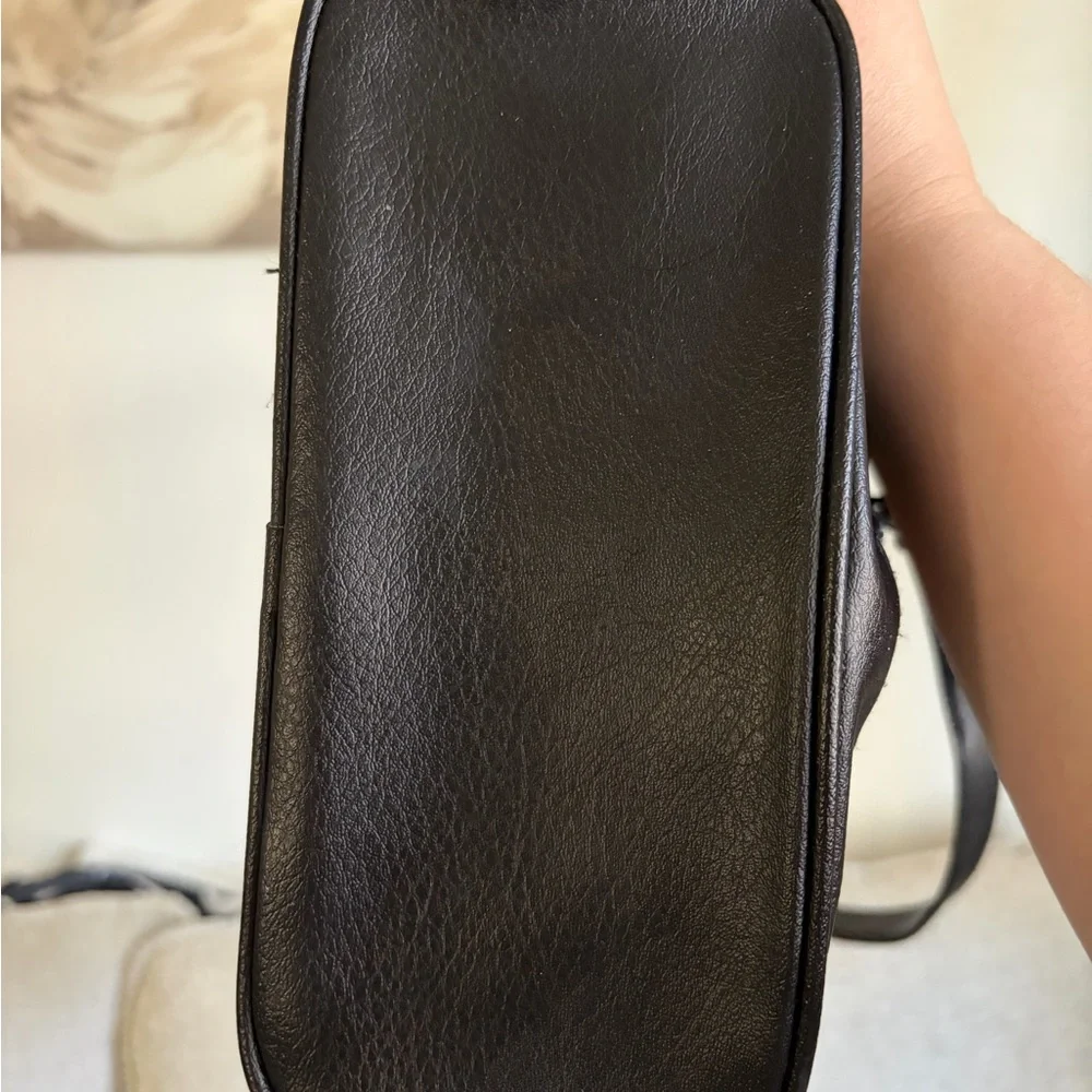 Vintage 1998 Betty Boop Black Faux Leather Backpack Bag - Picture 4 of 4